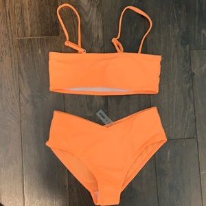 Girls bikini from shein size 140 and orange